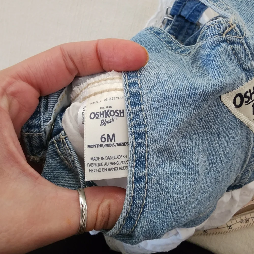 Oshkosh eyelet denim cotton skirtall 6 months